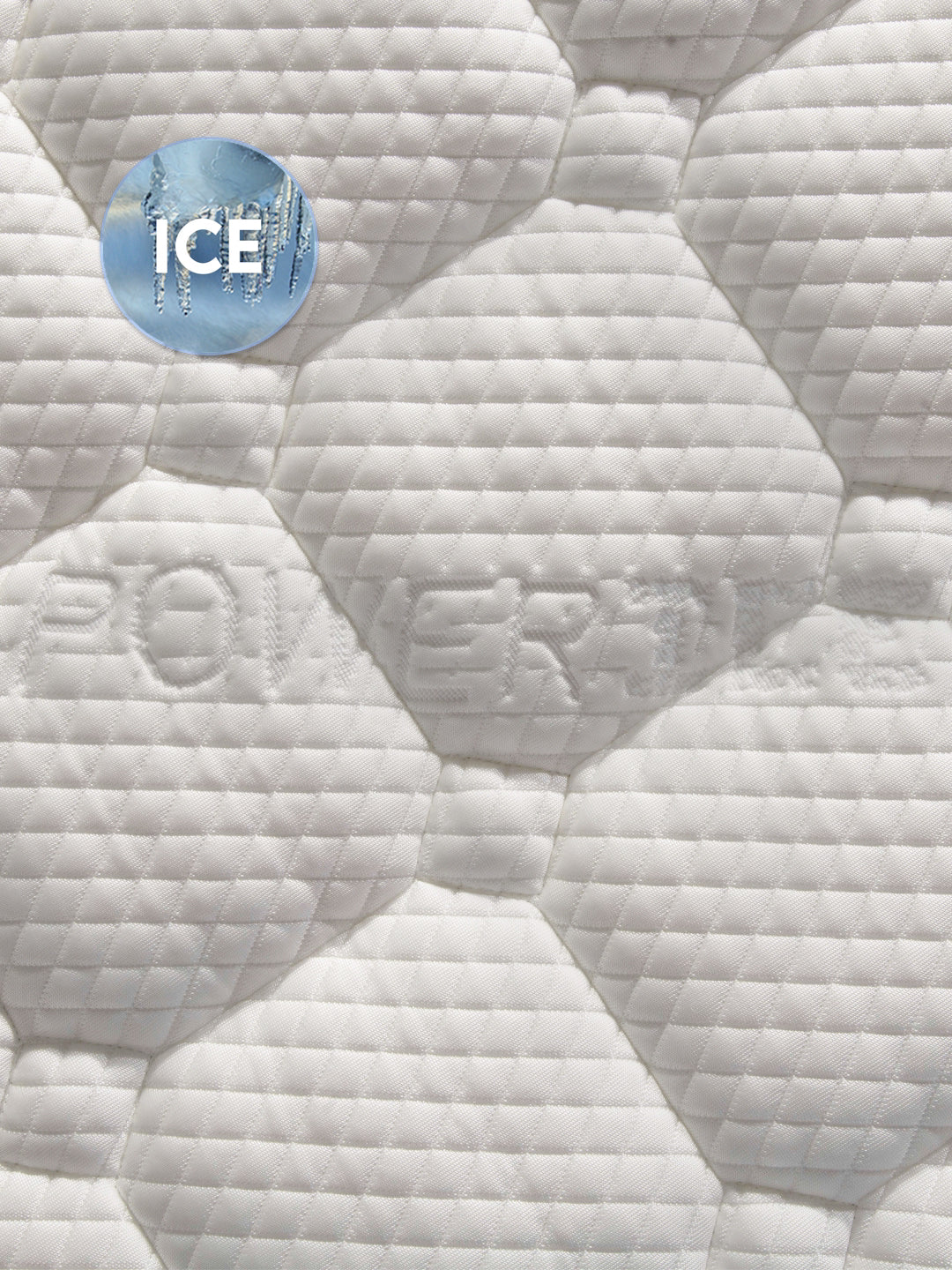 Topper elastico portante in agglomerato FIR ICE quattro stagioni