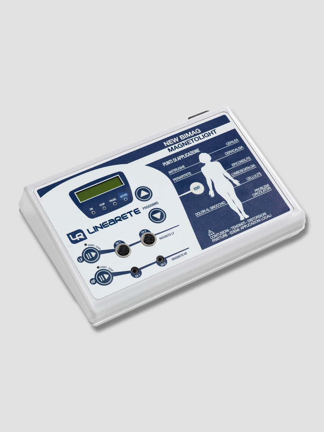 Macchina magnetoterapica BASSA ed ALTA FREQUENZA